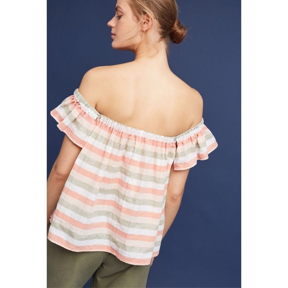 Anthropologie Off -The Shoulder Top - Picture 4 of 6